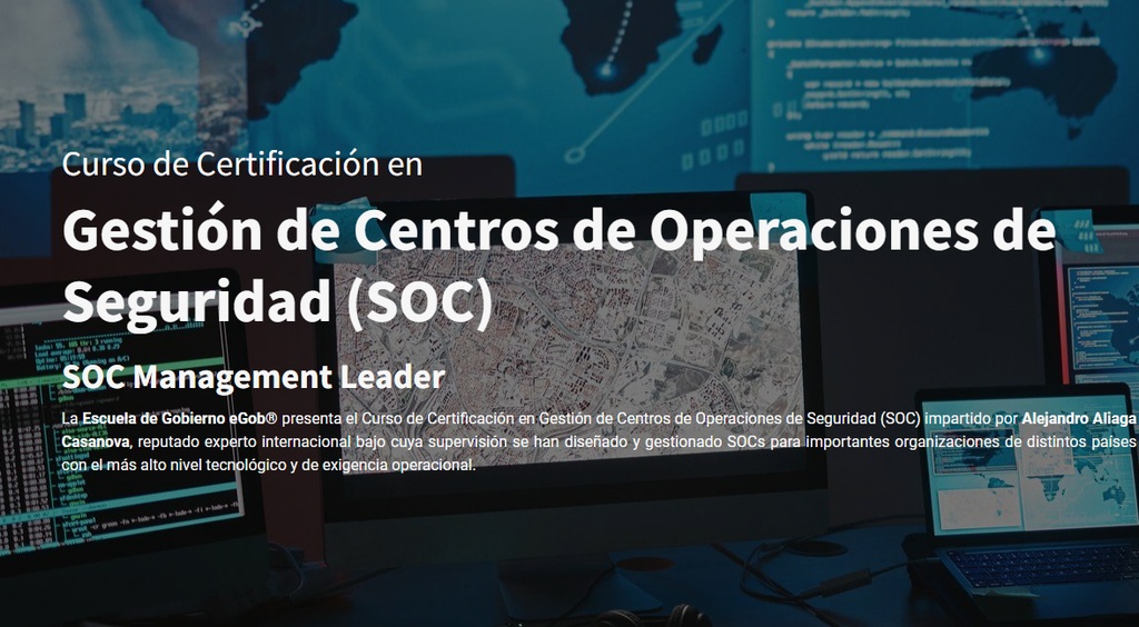 Gestión de Centros de Operaciones de Seguridad (SOC)